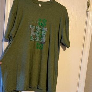 American Apparel Olive Green Tee